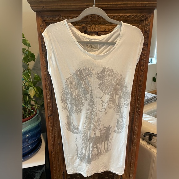 All Saints Vintage Skull Tee - Picture 1 of 3